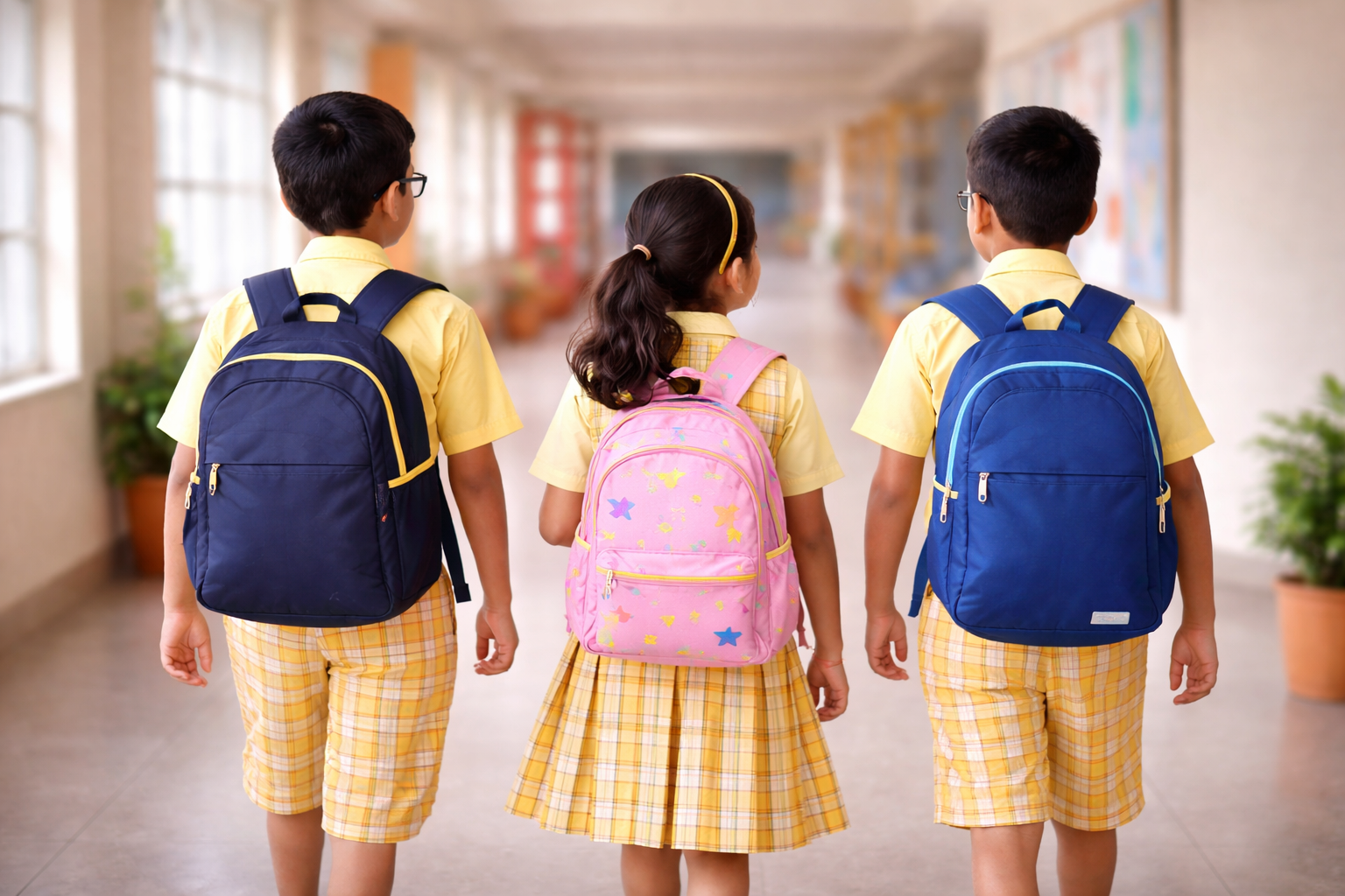 Students at HOLYFAITH ENGLISH SCHOOL Rukadi